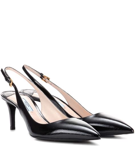 prada slingback pumps review|Prada slingback kitten heel pumps.